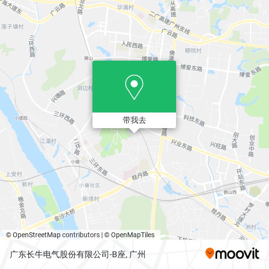 广东长牛电气股份有限公司-B座地图