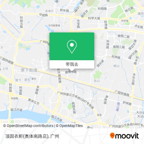顶固衣柜(奥体南路店)地图