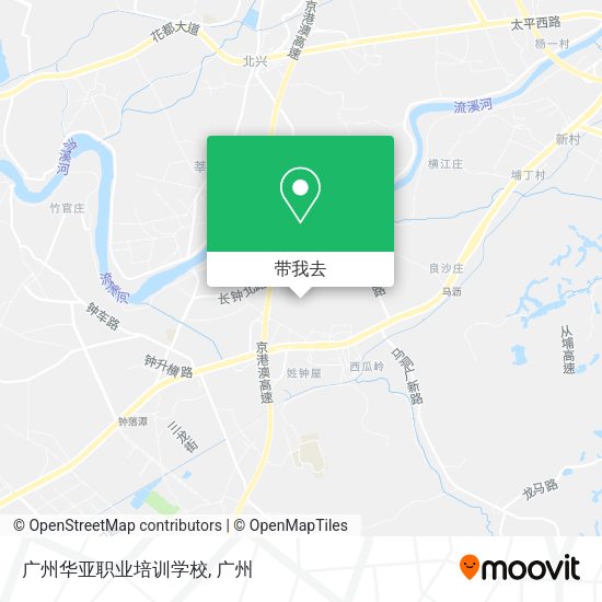 广州华亚职业培训学校地图