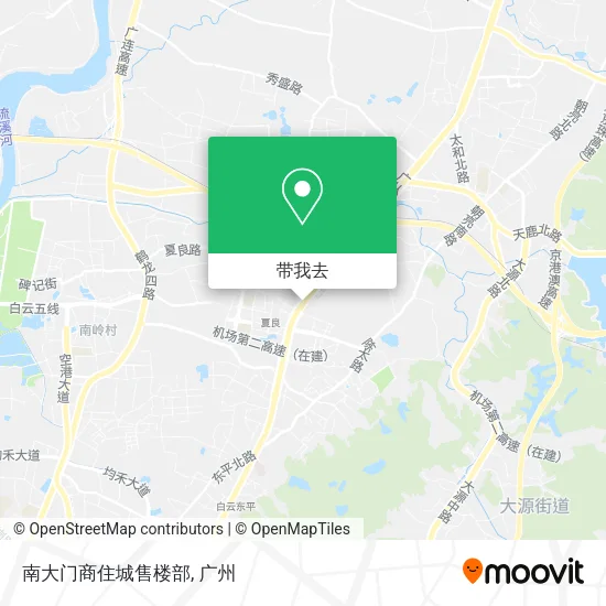 南大门商住城售楼部地图