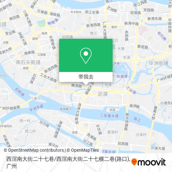 西滘南大街二十七巷/西滘南大街二十七横二巷(路口)地图