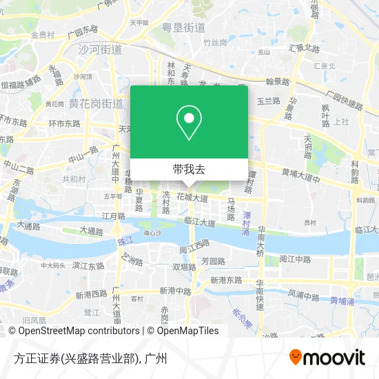 方正证券(兴盛路营业部)地图