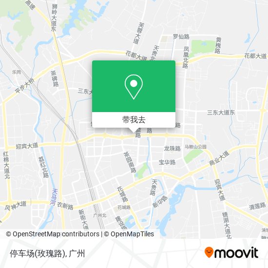 停车场(玫瑰路)地图