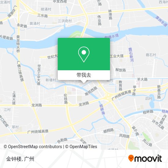 金钟楼地图