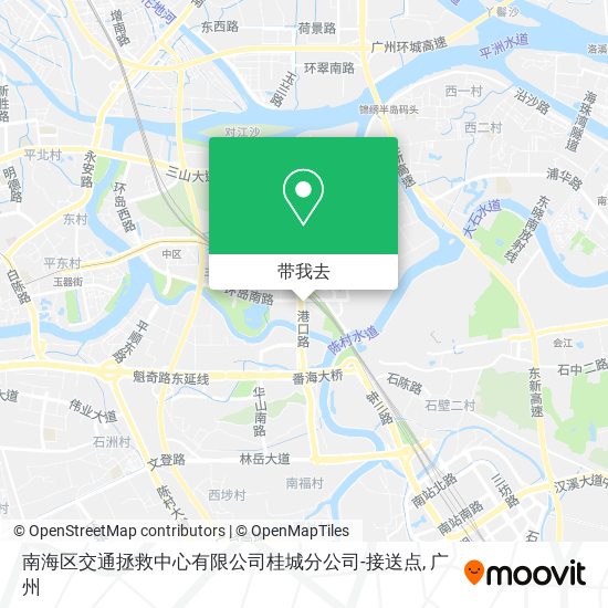南海区交通拯救中心有限公司桂城分公司-接送点地图