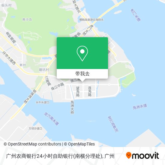 广州农商银行24小时自助银行(南横分理处)地图