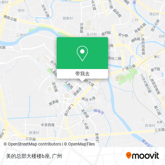 美的总部大楼楼b座地图