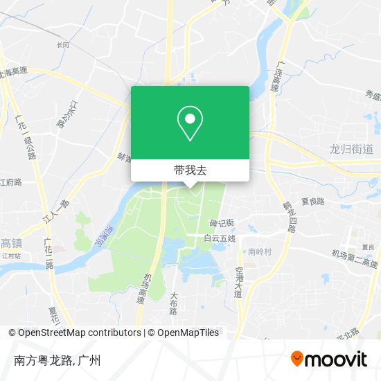 南方粤龙路地图