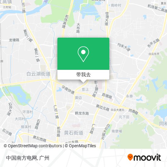 中国南方电网地图