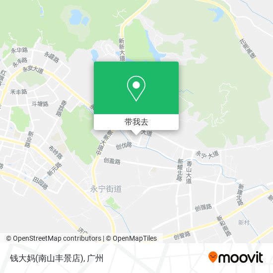 钱大妈(南山丰景店)地图