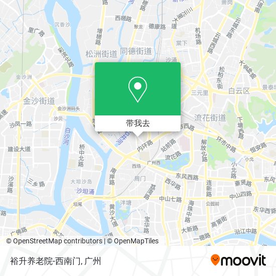 裕升养老院-西南门地图