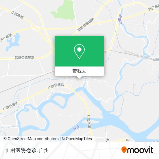 仙村医院-急诊地图