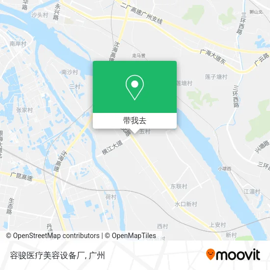 容骏医疗美容设备厂地图
