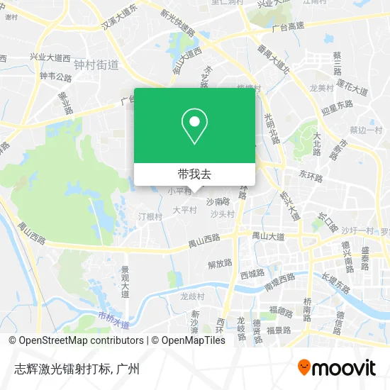 志辉激光镭射打标地图