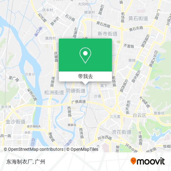 东海制衣厂地图