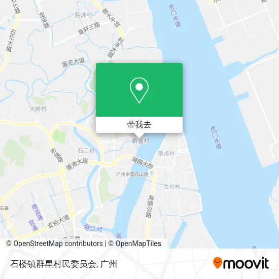 石楼镇群星村民委员会地图