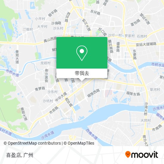 喜盈店地图