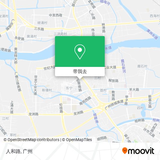 人和路地图