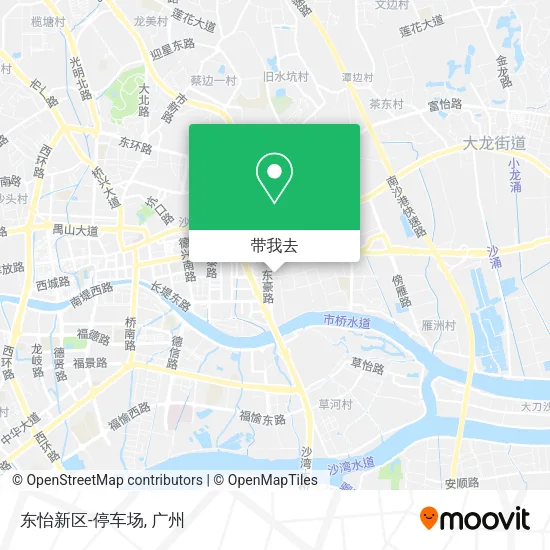 东怡新区-停车场地图