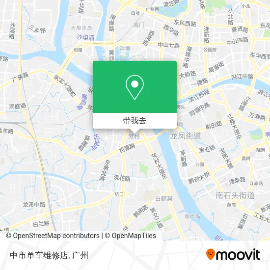 中市单车维修店地图