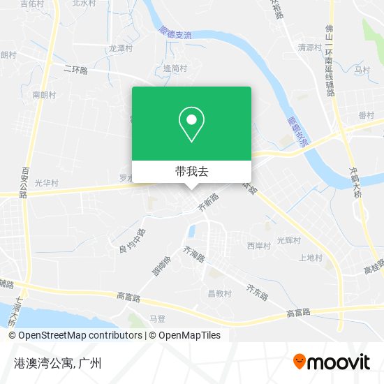 港澳湾公寓地图