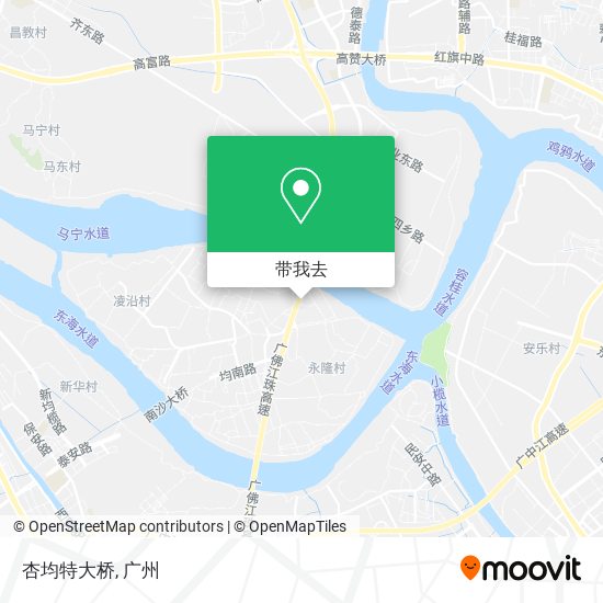 杏均特大桥地图