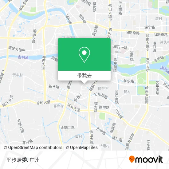 平步居委地图