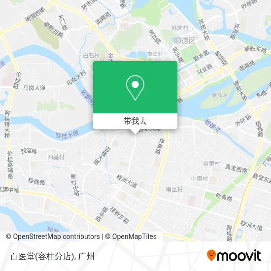 百医堂(容桂分店)地图