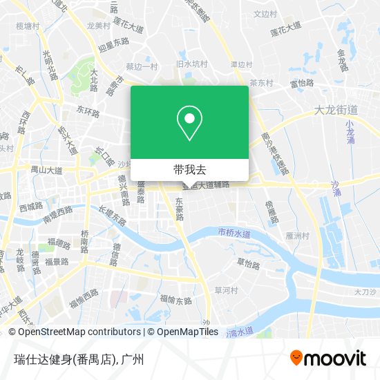 瑞仕达健身(番禺店)地图