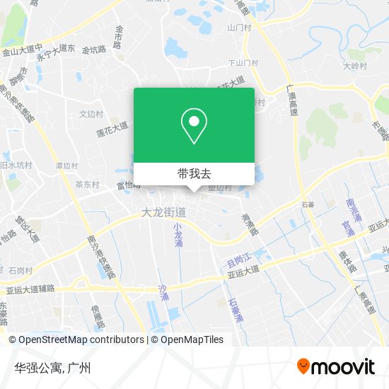 华强公寓地图