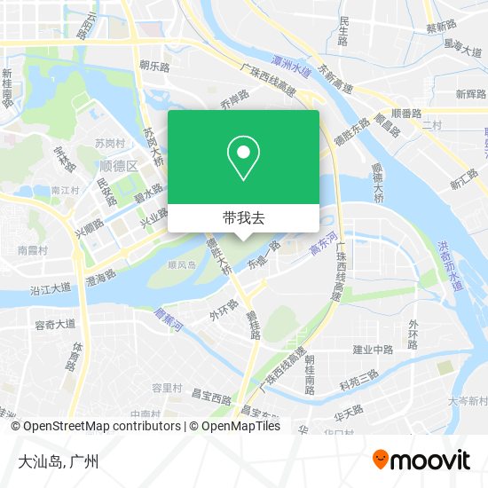 大汕岛地图