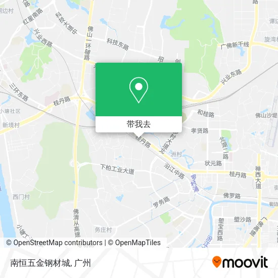 南恒五金钢材城地图