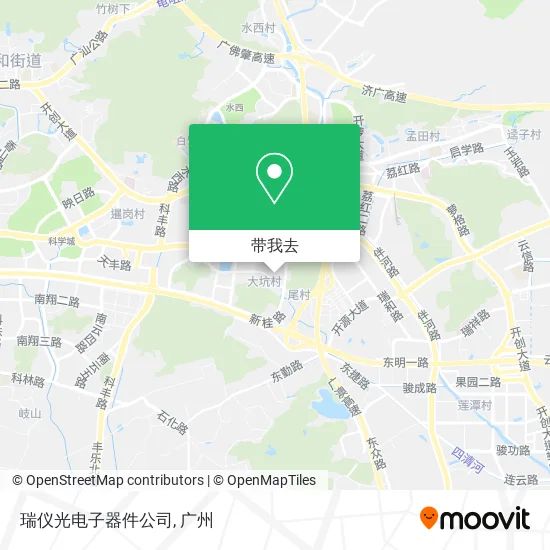 瑞仪光电子器件公司地图