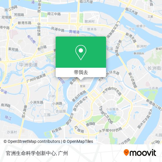 官洲生命科学创新中心地图