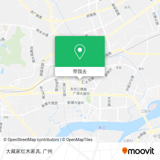 大藏家红木家具地图