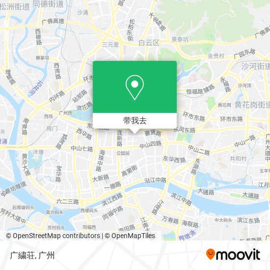 广繍荘地图