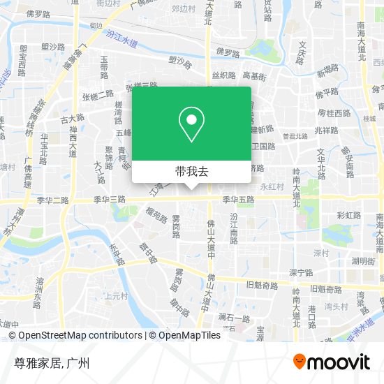 尊雅家居地图