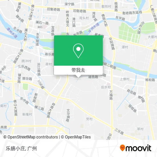 乐膳小庄地图