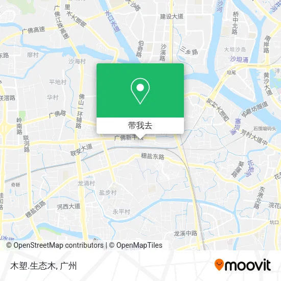 木塑.生态木地图