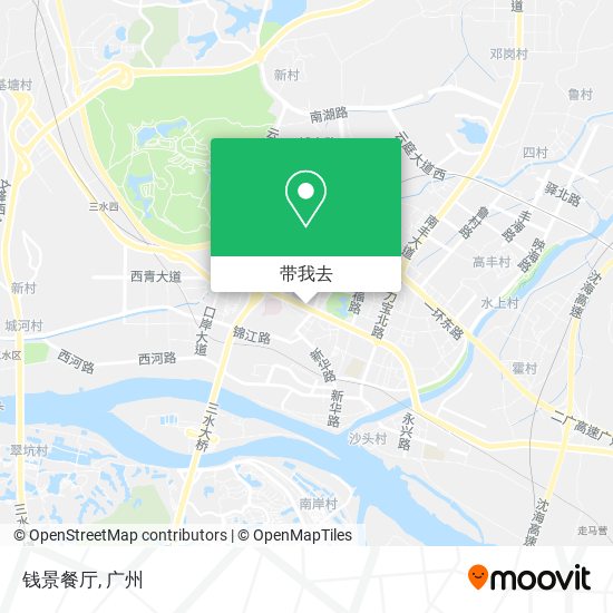 钱景餐厅地图