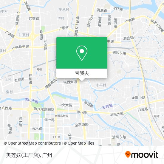 美莲奴(工厂店)地图
