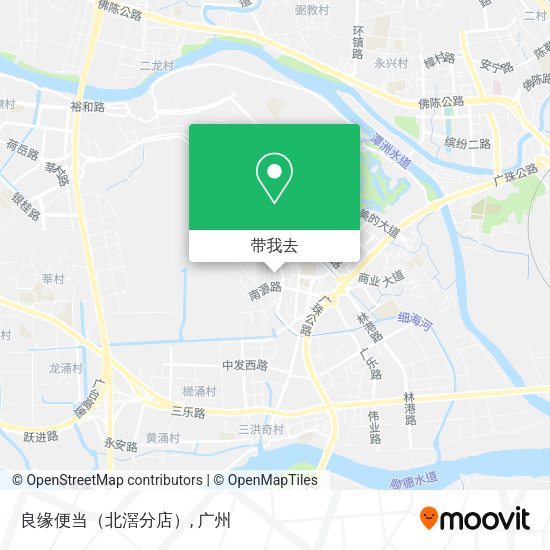 良缘便当（北滘分店）地图