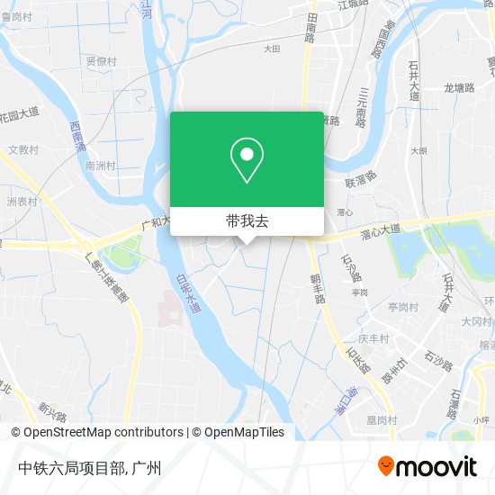 中铁六局项目部地图