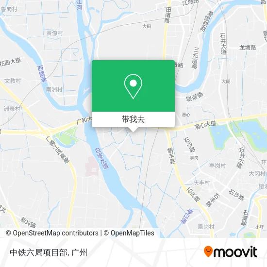 中铁六局项目部地图