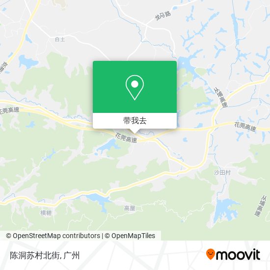陈洞苏村北街地图