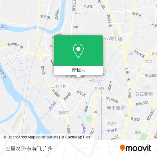 金星农庄-东南门地图