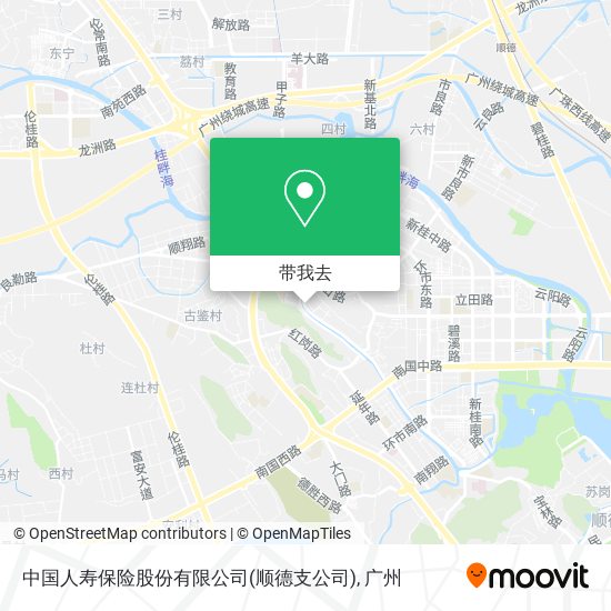 中国人寿保险股份有限公司(顺德支公司)地图