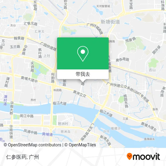 仁参医药地图