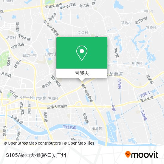S105/桥西大街(路口)地图