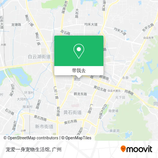 宠爱一身宠物生活馆地图